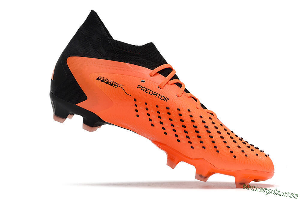 Adidas Predator Accuracy.1 FG High-Tops Football Boots - Orange/Black 4