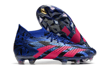 Adidas Predator Accuracy.1 Paul Pogba FG Low-Tops Football Boots - Blue/Pink