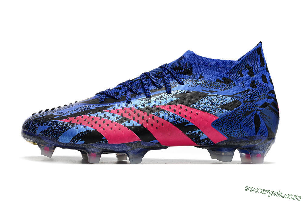 Adidas Predator Accuracy.1 Paul Pogba FG Low-Tops Football Boots - Blue/Pink 2