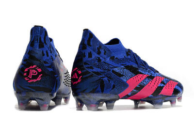 Adidas Predator Accuracy.1 Paul Pogba FG Low-Tops Football Boots - Blue/Pink