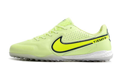 Nike React Tiempo Legend 9 Pro TF Low-Tops Football Shoes - Green/Black