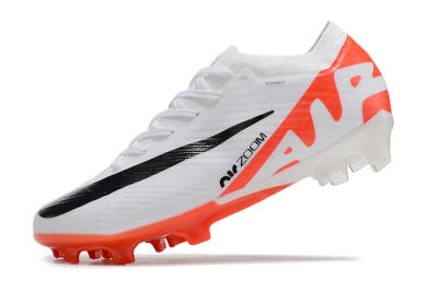 Nike Air Zoom Mercurial Vapor 15 Elite FG Low-Tops Football Boots - White/Black/Red