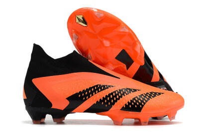 Adidas Predator Accuracy+ FG High-Tops Football Boots - Orange/Black
