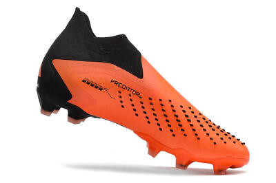 Adidas Predator Accuracy+ FG High-Tops Football Boots - Orange/Black