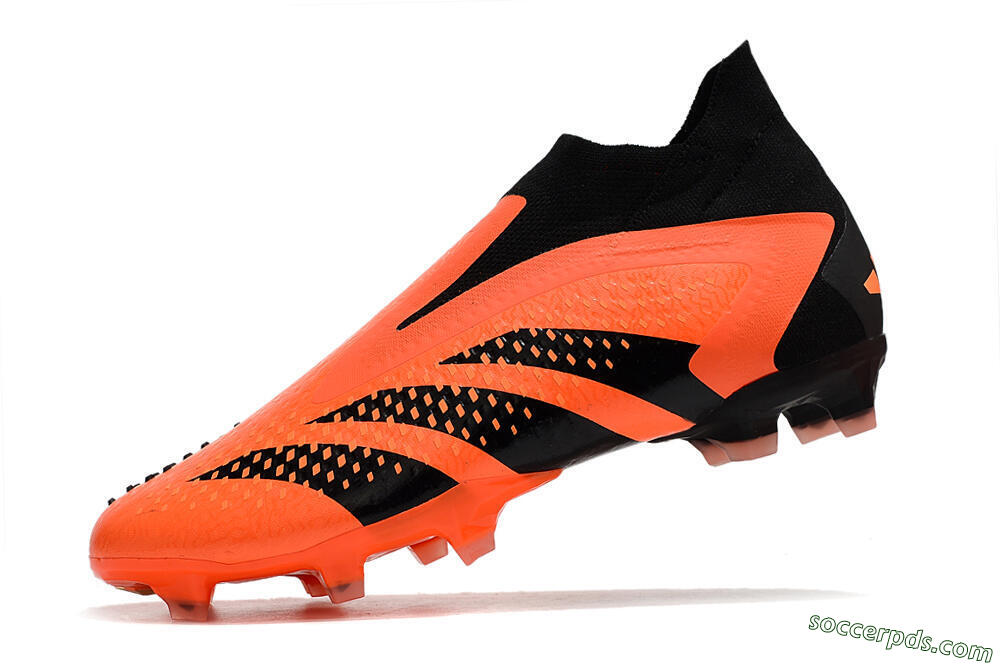 Adidas Predator Accuracy+ FG High-Tops Football Boots - Orange/Black 5