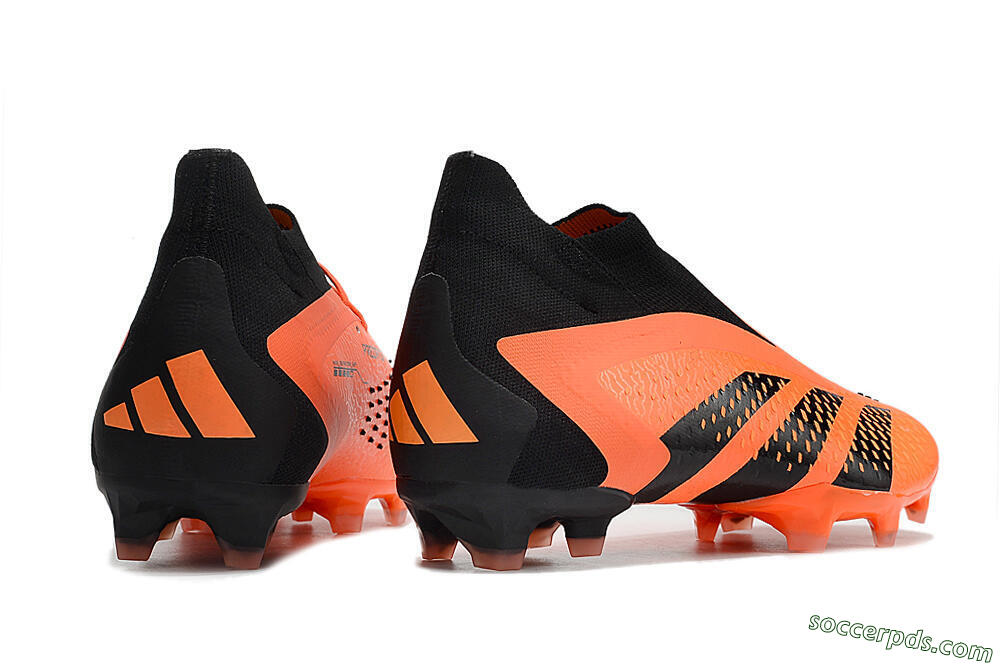Adidas Predator Accuracy+ FG High-Tops Football Boots - Orange/Black 6