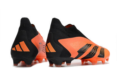Adidas Predator Accuracy+ FG High-Tops Football Boots - Orange/Black