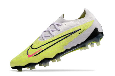 Nike Phantom GX Elite FG Low-Tops Football Boots - White/Green/Black