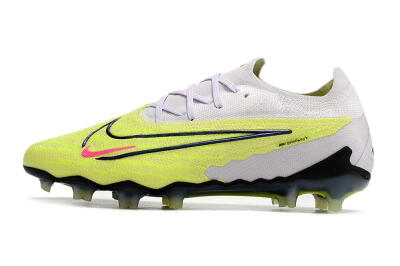 Nike Phantom GX Elite FG Low-Tops Football Boots - White/Green/Black