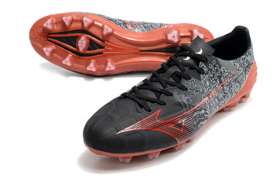 Mizuno Morelia Alpha an FG Low-Tops Football Boots - Black/Red