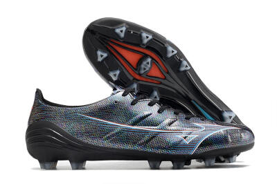 Mizuno Morelia Alpha an FG Low-Tops Football Boots - Black/Blue