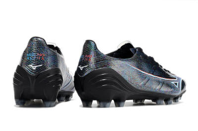 Mizuno Morelia Alpha an FG Low-Tops Football Boots - Black/Blue