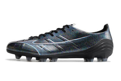 Mizuno Morelia Alpha an FG Low-Tops Football Boots - Black/Blue