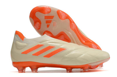 Adidas Copa Pure+ FG Low-Tops Football Boots - White/Orange