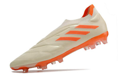 Adidas Copa Pure+ FG Low-Tops Football Boots - White/Orange