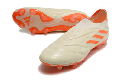 Adidas Copa Pure+ FG Low-Tops Football Boots - White/Orange