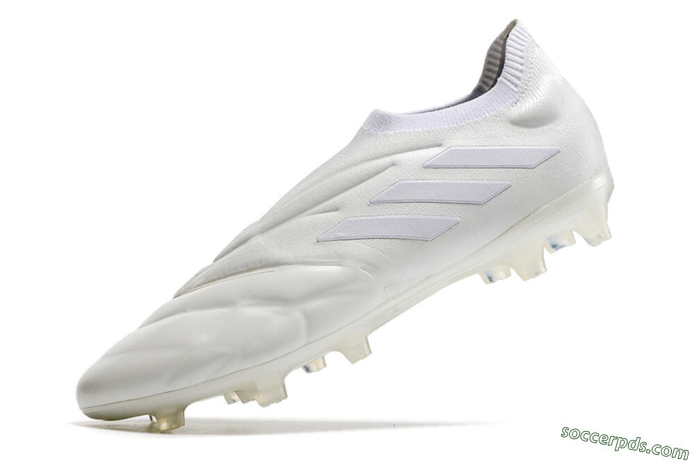 Adidas Copa Pure+ FG Low-Tops Football Boots - White/White 4