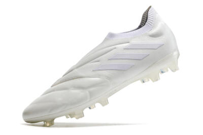 Adidas Copa Pure+ FG Low-Tops Football Boots - White/White
