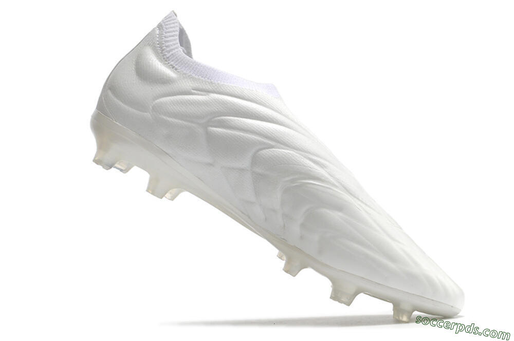 Adidas Copa Pure+ FG Low-Tops Football Boots - White/White 5