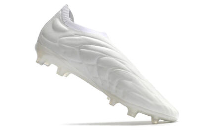Adidas Copa Pure+ FG Low-Tops Football Boots - White/White