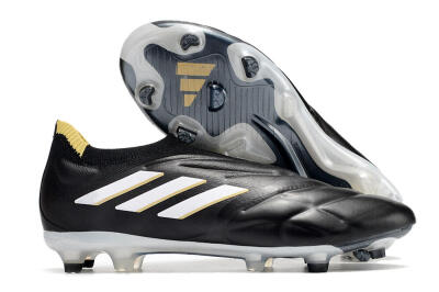 Adidas Copa Pure+ FG Low-Tops Football Boots - Black/White