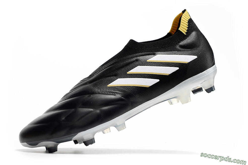 Adidas Copa Pure+ FG Low-Tops Football Boots - Black/White 5