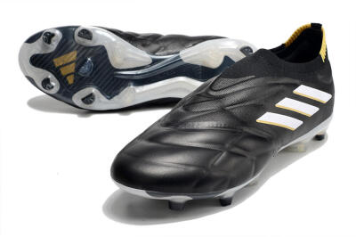 Adidas Copa Pure+ FG Low-Tops Football Boots - Black/White
