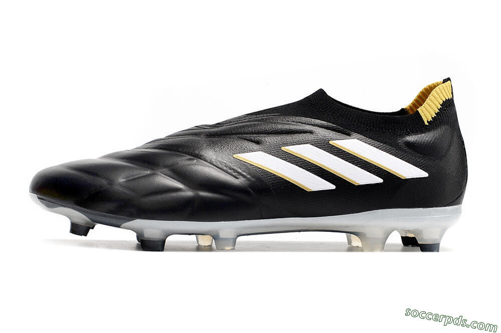 Adidas Copa Pure+ FG Low-Tops Football Boots - Black/White 2