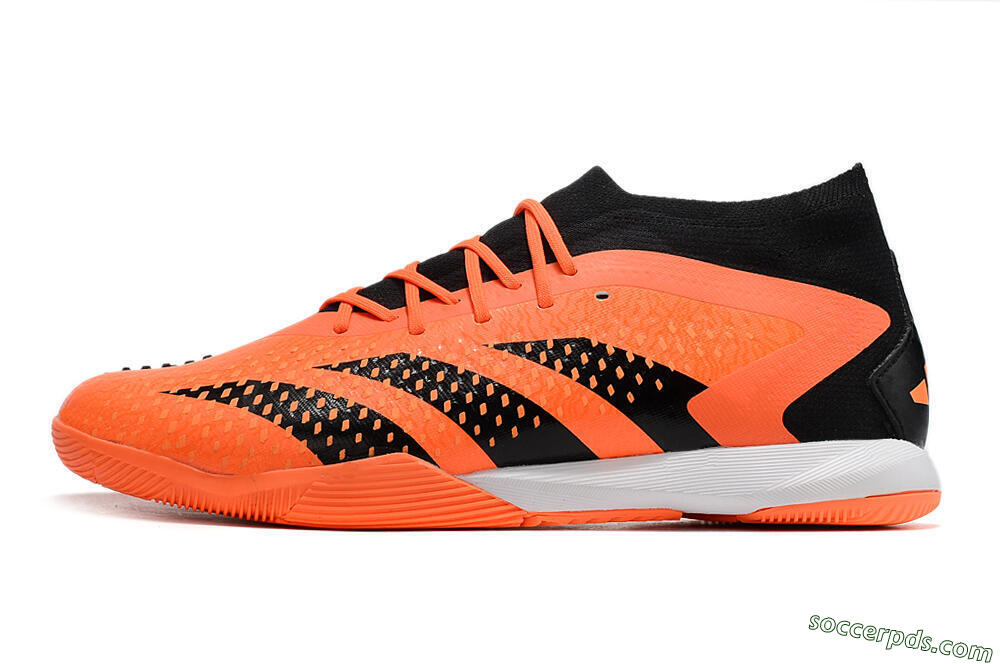 Adidas Predator Accuracy.1 IC Low-Tops Football Shoes - Orange/Black 2