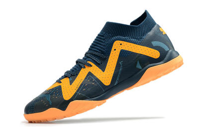 Puma Future Match TT TF Low-Tops Football Shoes - Blue/Yellow