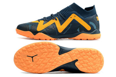Puma Future Match TT TF Low-Tops Football Shoes - Blue/Yellow