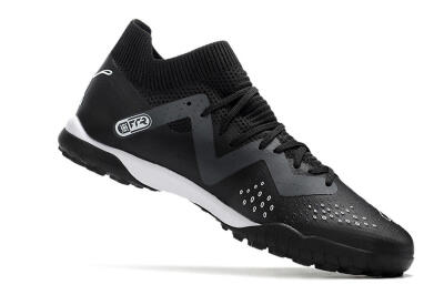 Puma Future Match TT TF Low-Tops Football Shoes - Black/White