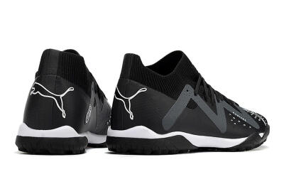 Puma Future Match TT TF Low-Tops Football Shoes - Black/White