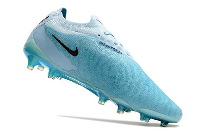Nike Phantom GX Elite FG Low-Tops Football Boots - Blue/Brown