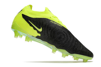 Nike Phantom GX Elite FG Low-Tops Football Boots - Black/Green