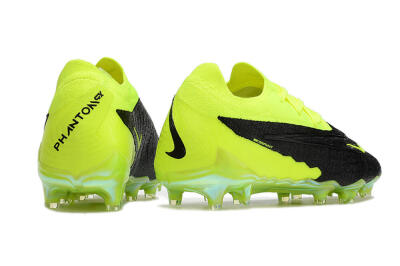 Nike Phantom GX Elite FG Low-Tops Football Boots - Black/Green