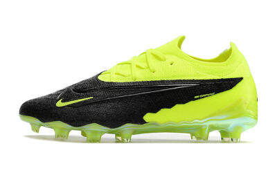 Nike Phantom GX Elite FG Low-Tops Football Boots - Black/Green