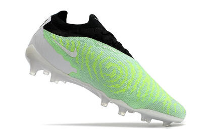 Nike Phantom GX Elite FG Low-Tops Football Boots - White/Green/Black