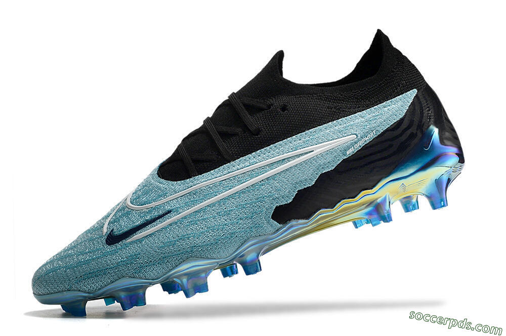 Nike Phantom GX Elite FG Low-Tops Football Boots - Blue/Black 5