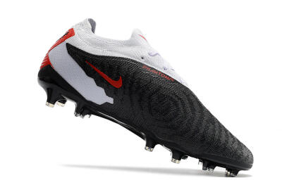 Nike Phantom GX Elite FG Low-Tops Football Boots - Black/White/Red