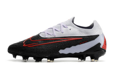Nike Phantom GX Elite FG Low-Tops Football Boots - Black/White/Red