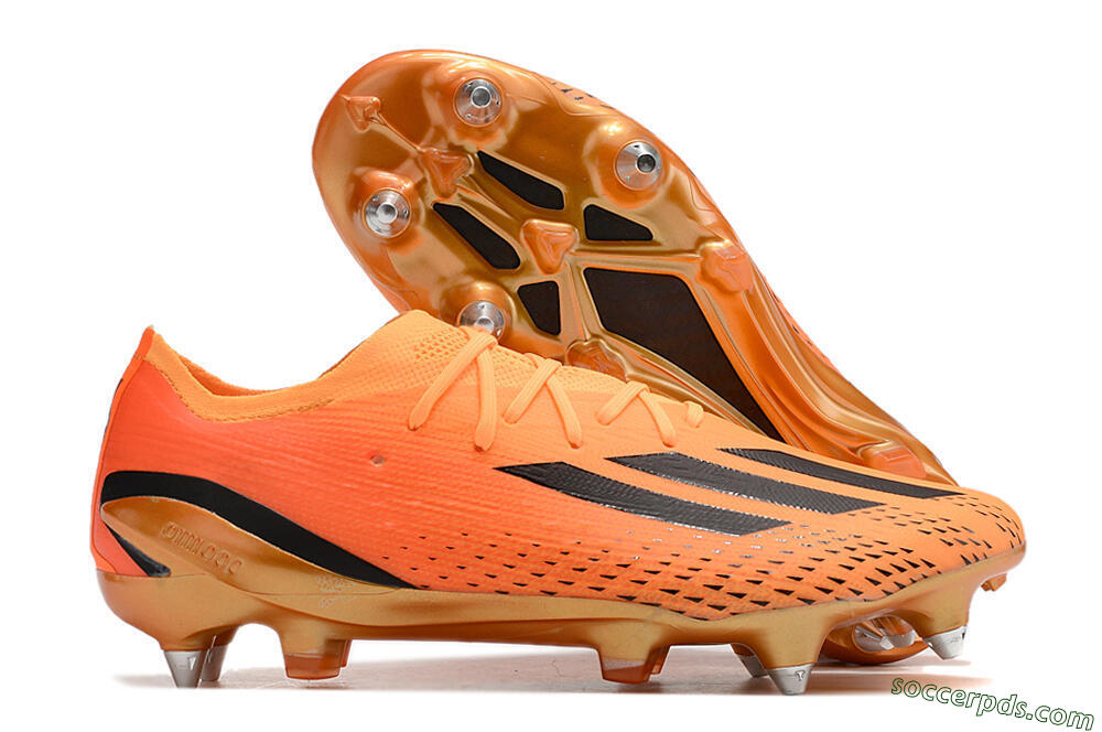 Adidas X Speedportal.1 SG Low-Tops Football Boots - Orange/Black 1