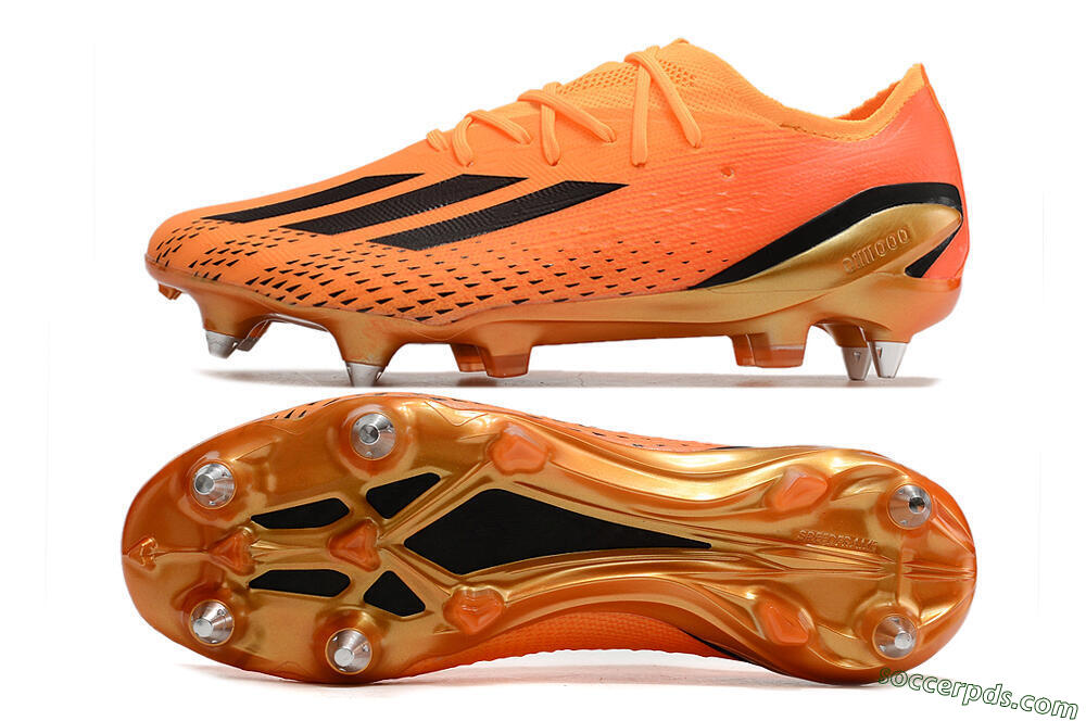 Adidas X Speedportal.1 SG Low-Tops Football Boots - Orange/Black 0