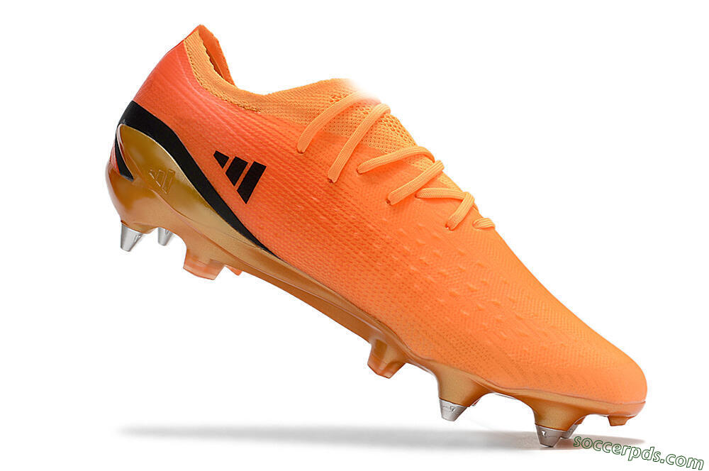 Adidas X Speedportal.1 SG Low-Tops Football Boots - Orange/Black 5