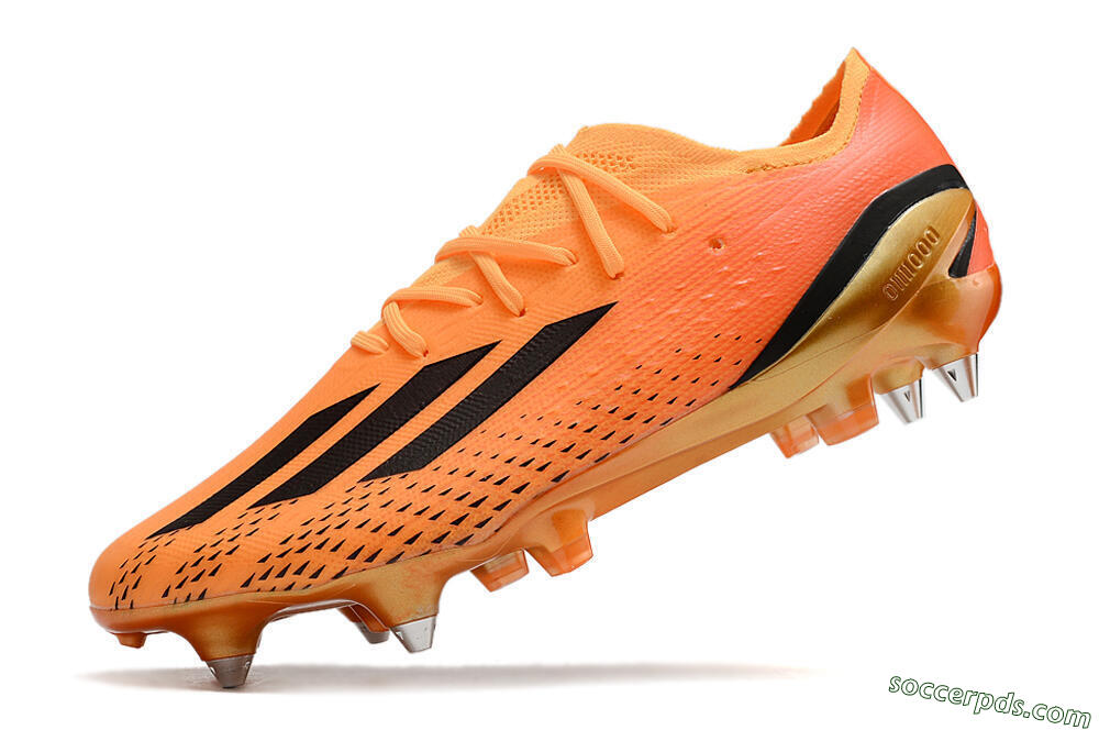 Adidas X Speedportal.1 SG Low-Tops Football Boots - Orange/Black 6