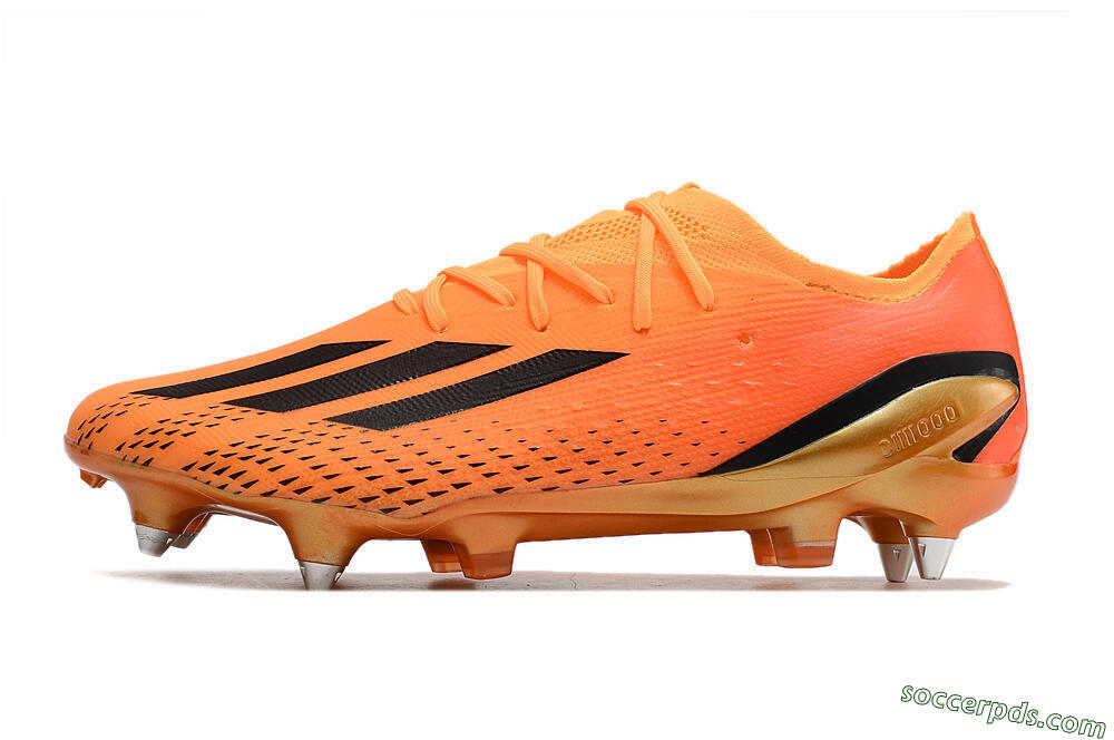 Adidas X Speedportal.1 SG Low-Tops Football Boots - Orange/Black 2