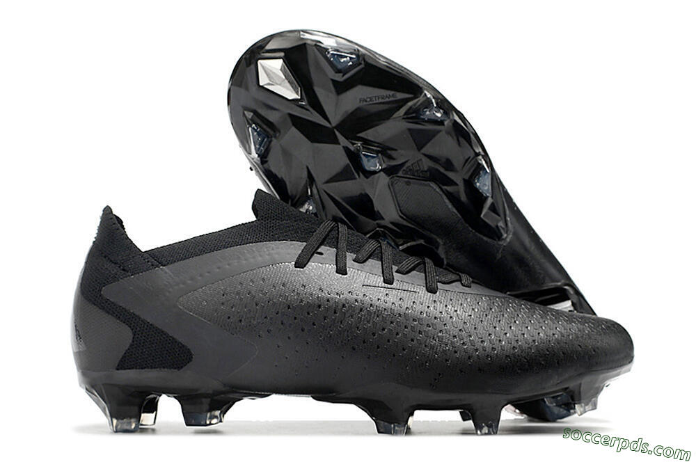 Adidas Predator Accuracy.1 Low FG Low-Tops Football Boots - Black/Black 1