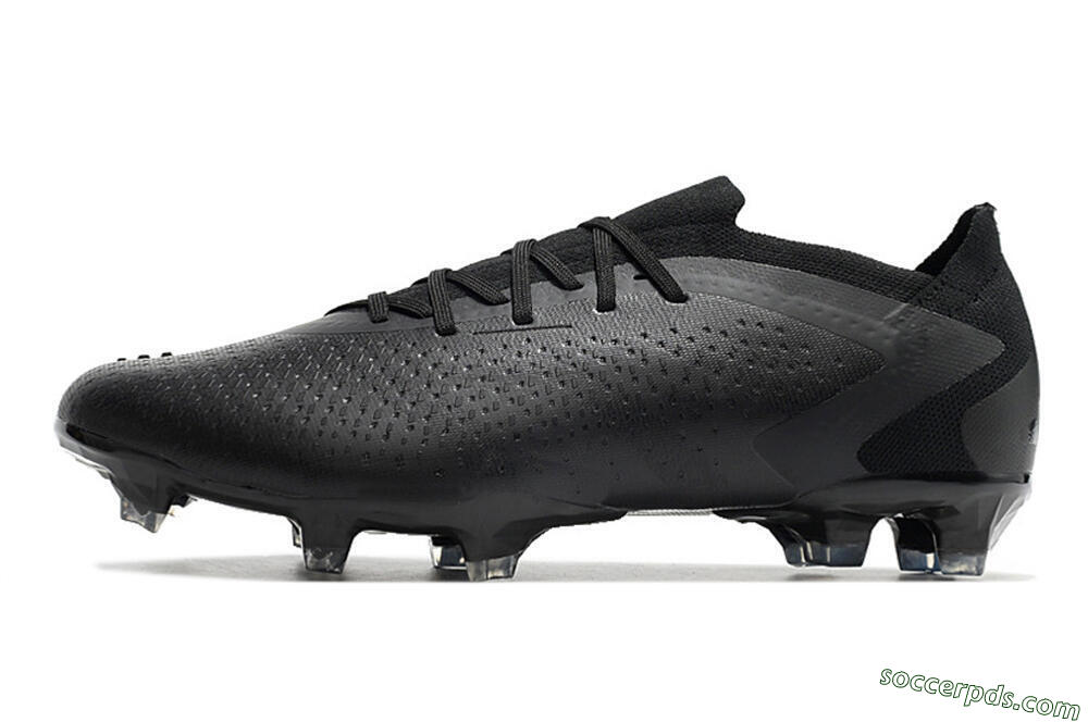 Adidas Predator Accuracy.1 Low FG Low-Tops Football Boots - Black/Black 2