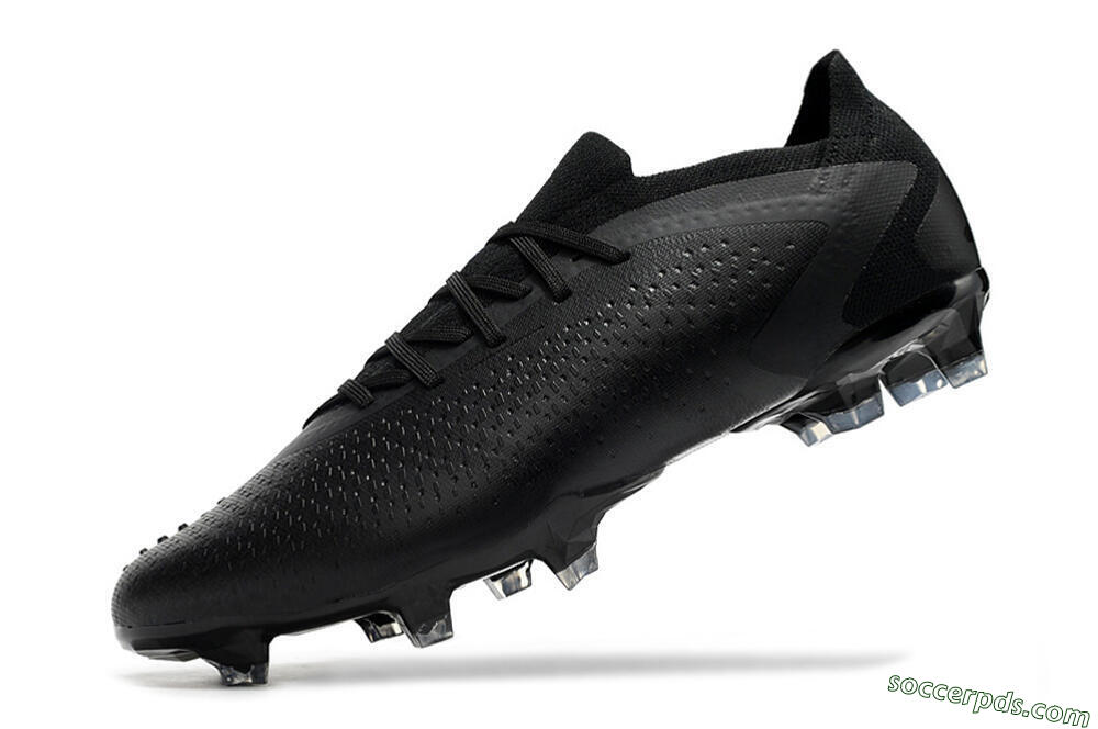 Adidas Predator Accuracy.1 Low FG Low-Tops Football Boots - Black/Black 4