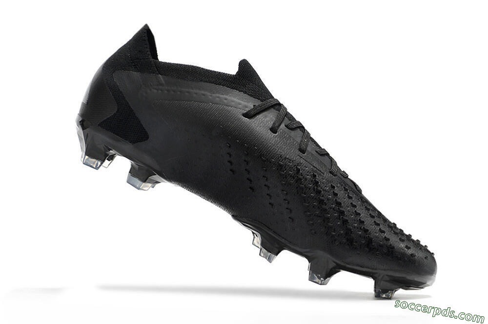 Adidas Predator Accuracy.1 Low FG Low-Tops Football Boots - Black/Black 5